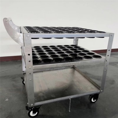 移动刀具柜 BT40刀具柜推车 带轮道具车 适用于工厂车间刀具储运图3
