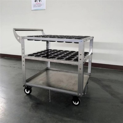 移动刀具柜 BT40刀具柜推车 带轮道具车 适用于工厂车间刀具储运图2