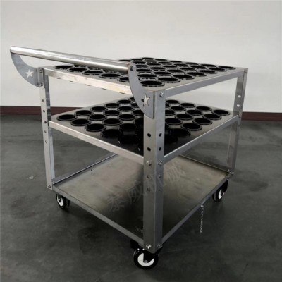 移动刀具柜 BT40刀具柜推车 带轮道具车 适用于工厂车间刀具储运图1