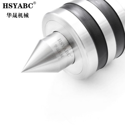 HSYABC   MT4回转顶针 高精度车床顶针 莫氏回转顶针MT4  旋转顶针车床活络顶针 加工中心莫氏回转顶针图4