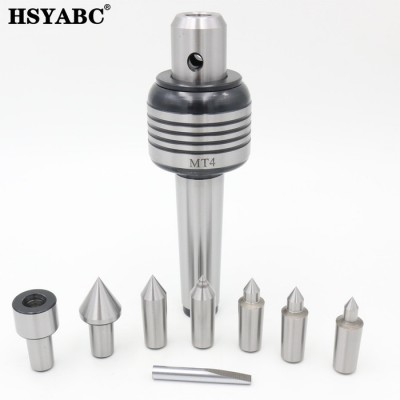 HSYABC MT3插入式回转顶针单体 插入式回转顶针单个体    MT3高精密回转顶针单个体  莫氏单个活顶针单个体图1