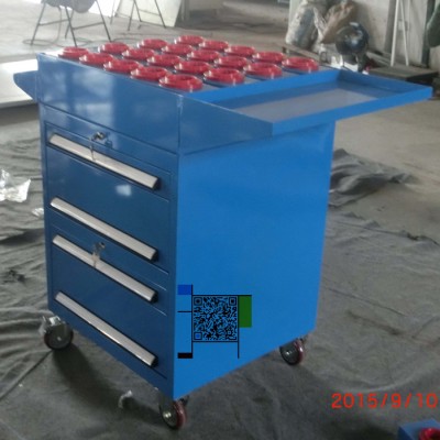 数控刀具管理车柜CNC加工中心刀架BT40 BT50 BT30HSK工具车柜图3