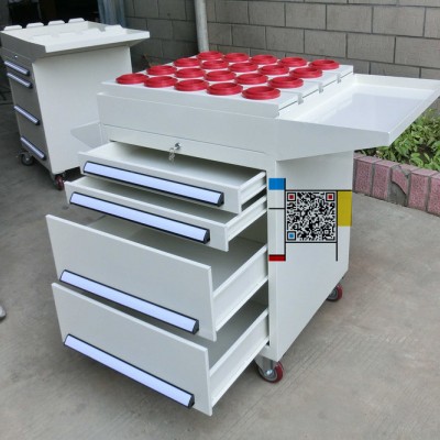 数控刀具管理车柜CNC加工中心刀架BT40 BT50 BT30HSK工具车柜图1