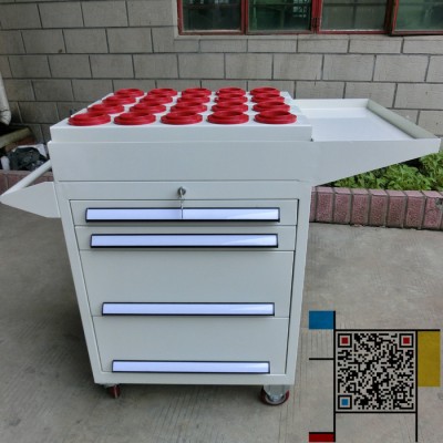 数控刀具管理车柜CNC加工中心刀架BT40 BT50 BT30HSK工具车柜图2