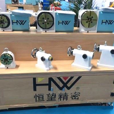 数控分度头分度盘厂家第四轴电脑分度盘转台恒望分度头CNC转台A轴图3