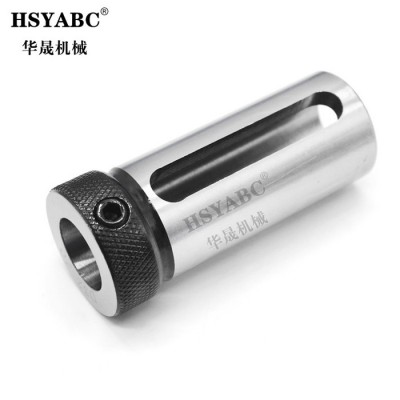 HSYABC D32-MT2莫氏车床导套  车床变径套内孔刀杆减径刀套 精密数控车床导套 加工中心车床变径套图2
