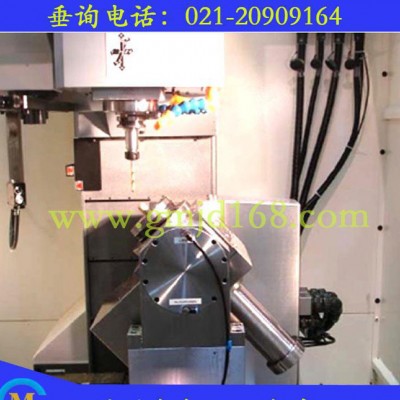 德国进口霍夫曼直驱CNC五轴分度盘、CNC 160/160/A2球齿轮传动五轴联动数控转台图3