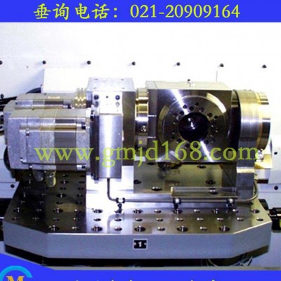德国进口霍夫曼直驱CNC五轴分度盘、CNC 160/160/A2球齿轮传动五轴联动数控转台图2