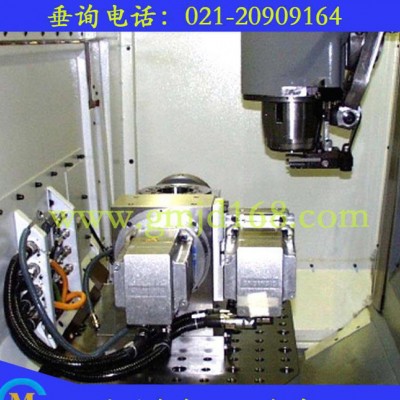 德国进口霍夫曼直驱CNC五轴分度盘、CNC 160/160/A2球齿轮传动五轴联动数控转台图1