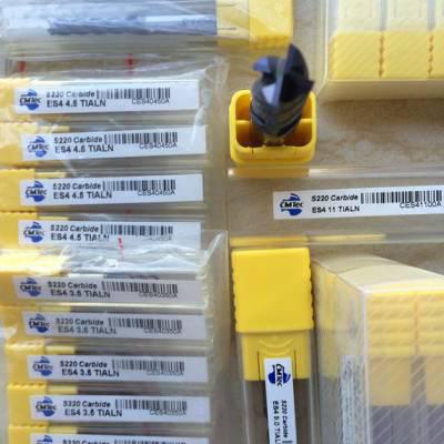 现货台湾西门德克（CMTec）3.5mm标准平头钨钢铣刀（四图1