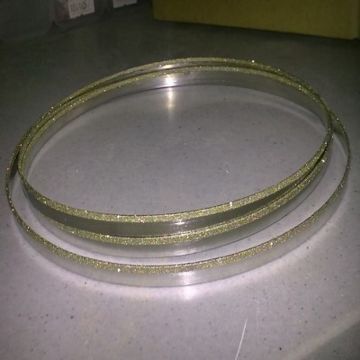 曼德MD6218金刚石工具耐用无焊接口环形 金刚石带锯条锯弓子切割玻璃石材玉石锯片铣刀图1