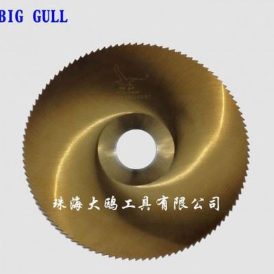 珠海大鸥高速钢锯片铣刀， 无齿机用高速钢圆刀片金属锯片DM05图1