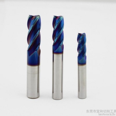 供应 70度4刃平底立铣刀 不锈钢专用合金铣刀 深沟小径专用铣刀图3