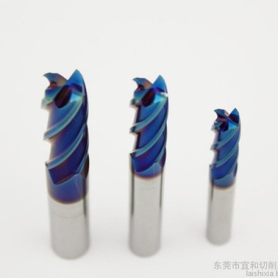 供应 70度4刃平底立铣刀 不锈钢专用合金铣刀 深沟小径专用铣刀