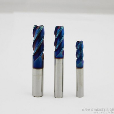 供应 70度4刃平底立铣刀 不锈钢专用合金铣刀 深沟小径专用铣刀图2