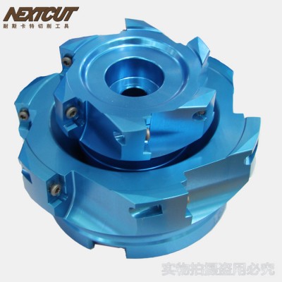 NEXTCUT铝合金刀盘 BAP400R/KM12 45度90度整体铝合金平面铣刀盘图3