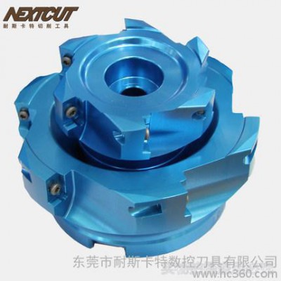 耐斯卡特NEXTCUT整体铝合金刀盘 AP16/KM12-63/80/100 45度90度平面铣刀盘图2