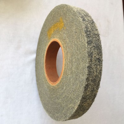 郑州科美200/250/300 金属去毛刺专用 卷紧轮__PCB线路板行业清洁抛光  拉丝用抛光轮  1200#粒度图2