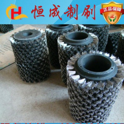 **木柄钢丝刷 鱼鳞刷 除锈刷 金属铸件表面清洁刷去毛刺刷图3