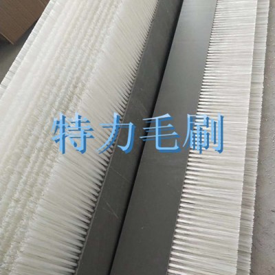供应清洁除尘条刷，特力制刷厂生产加工金属毛刷条图2
