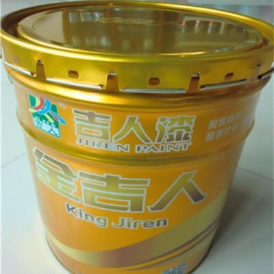 金属漆厂家生产 金属工业防锈油漆 电梯快干涂料吉人工业油漆聚氨酯防腐漆图2