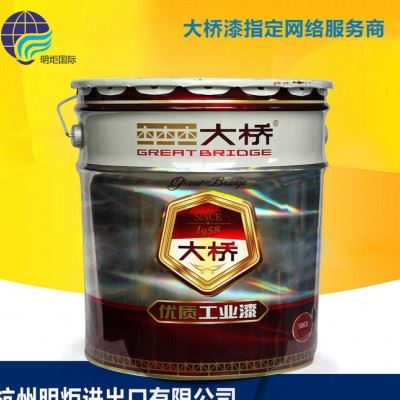 大桥牌红丹钢结构防锈漆 防锈漆 防锈油漆 红丹漆钢结构 直销图1