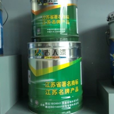 生产 金属工业防锈油漆 电梯快干工业耐油油漆 吉人工业油漆图5