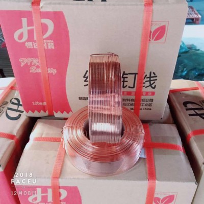 供应防锈纸箱钉线、扁丝、镀铜、镀锌（盐雾试验3小时以上）图3