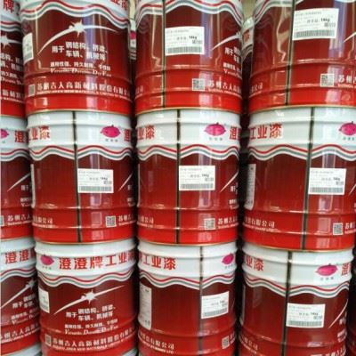 苏州厂家供应澄澄牌中灰防锈油漆 铁红防锈油漆涂料图4