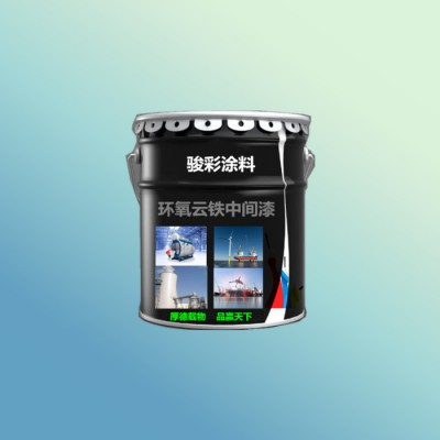 骏彩防腐 环氧云铁防锈油漆 环氧云铁涂料 开封防腐涂料图8