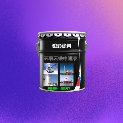 骏彩防腐 环氧云铁防锈油漆 环氧云铁涂料 开封防腐涂料图3