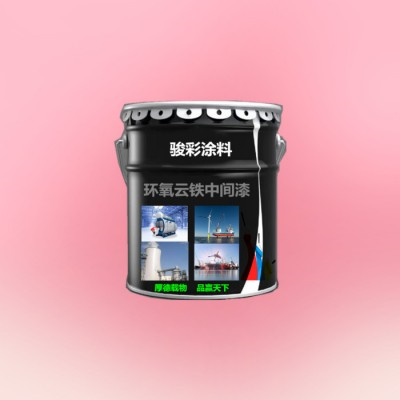 骏彩防腐 环氧云铁防锈油漆 环氧云铁涂料 开封防腐涂料图5