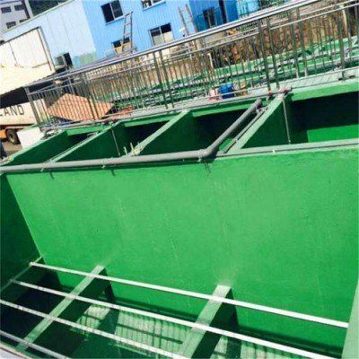 烁歌 化工废液池玻璃钢防腐  废切削液池玻璃钢防腐施工价格 玻璃钢防腐图1