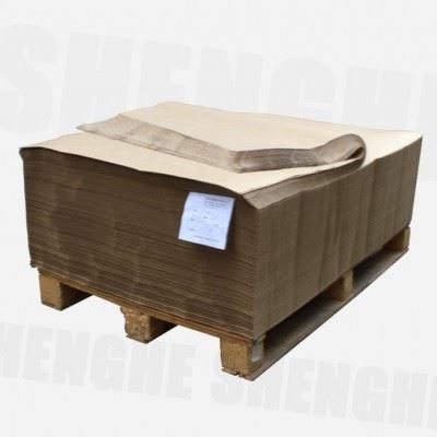 正大度 70g本色牛皮纸 A级黄色包装纸 缓冲纸 防锈纸图2