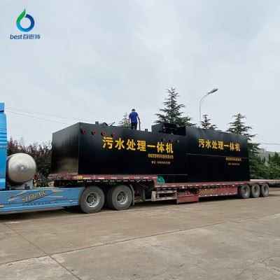 牛粪便污水处理设备 地埋式一体化污水处理设备 切削液污水处理小型设备 外形美观 防腐防锈图1