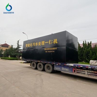 牛粪便污水处理设备 地埋式一体化污水处理设备 切削液污水处理小型设备 外形美观 防腐防锈图2