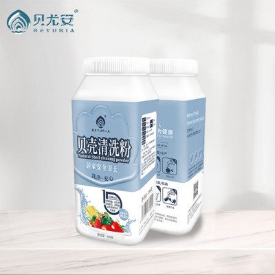 贝尤安贝壳清洗粉专用果蔬洗菜粉去除农残留物质除菌清洁剂图1