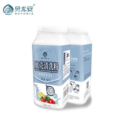 贝尤安贝壳清洗粉专用果蔬洗菜粉去除农残留物质除菌清洁剂图2