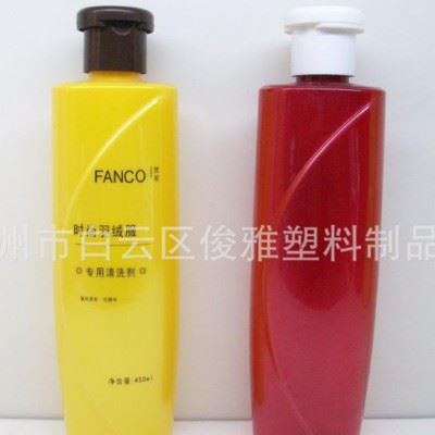 450ML椭圆形时尚羽绒服专用清洗剂PET塑料瓶厂品质保证图2