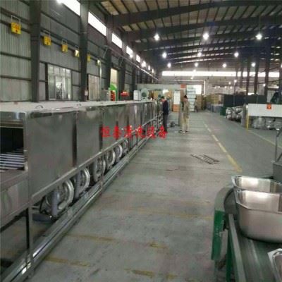 【江门恒泰】灯罩除油通过式网带超声波清洗机工厂清洗油污找恒泰 清洗剂图1