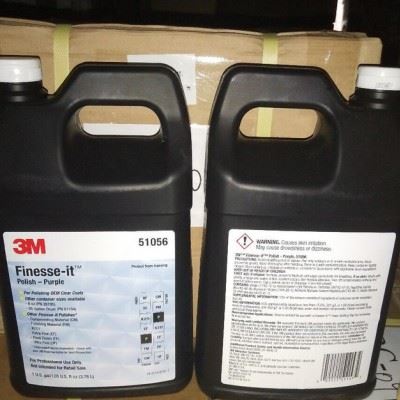 3M 51056 紫色抛光蜡 抛光液 漆面划痕抛光膏汽车钢琴漆面研磨膏镜面蜡