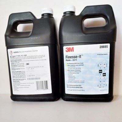 3M抛光蜡 28695 FINESSE-IT POLISH 抛光液 K211加仑装研磨膏图2