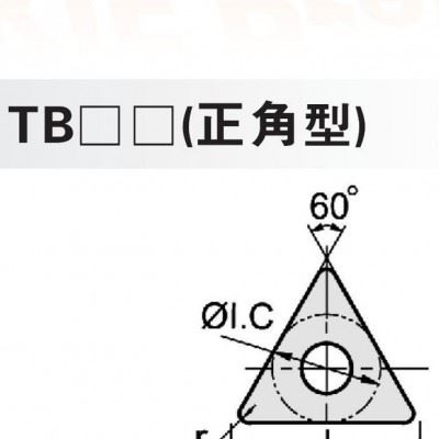 台湾进口数控刀片TB型   CNC数控刀具图2