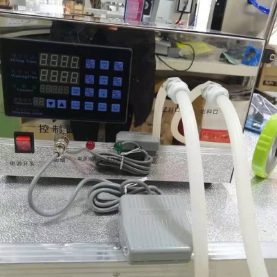 清洗剂定量分装机 精油香水液体灌装机 酒精灌装机 双头厂家图6