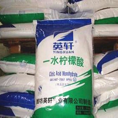 郑州金山化工代理山东潍坊英轩牌一水柠檬酸 工业柠檬酸的用途酸碱调节剂工业清洗剂图2