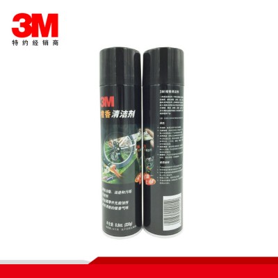 3M 除胶剂橙香清洁剂去除胶痕油污气味清新230克多用途桔味污垢清洗剂车用家用轻松除胶 漆面及有色表面，建议先小范围测试图1