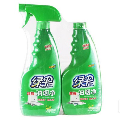 绿伞油烟净油污净批发500g绿橄榄香型强力油烟净免拆清洗剂 绿伞油烟净价格图2