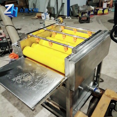 众惠800   三角甜粽肉粽粽叶清洗剂 大型箬叶胡叶专用棕叶清洗机   304不锈钢   可定制图2