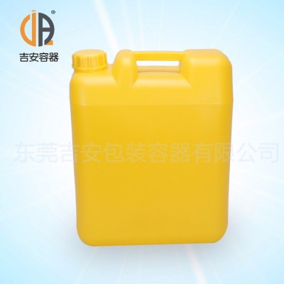 20L洗洁精罐塑料扁罐化工罐20公斤水性塑料罐清洗剂包装罐厂价直销图1