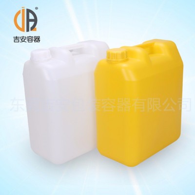 20L洗洁精罐塑料扁罐化工罐20公斤水性塑料罐清洗剂包装罐厂价直销图3